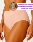 Auslaufsichere französische Baumwollslip