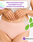 Auslaufsichere französische Baumwollslip