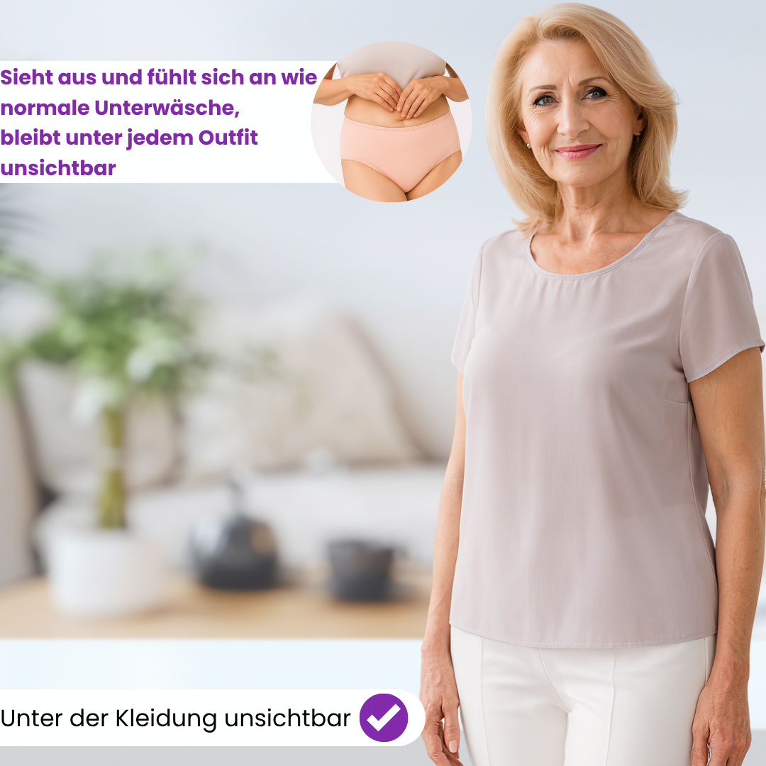 Auslaufsichere französische Baumwollslip