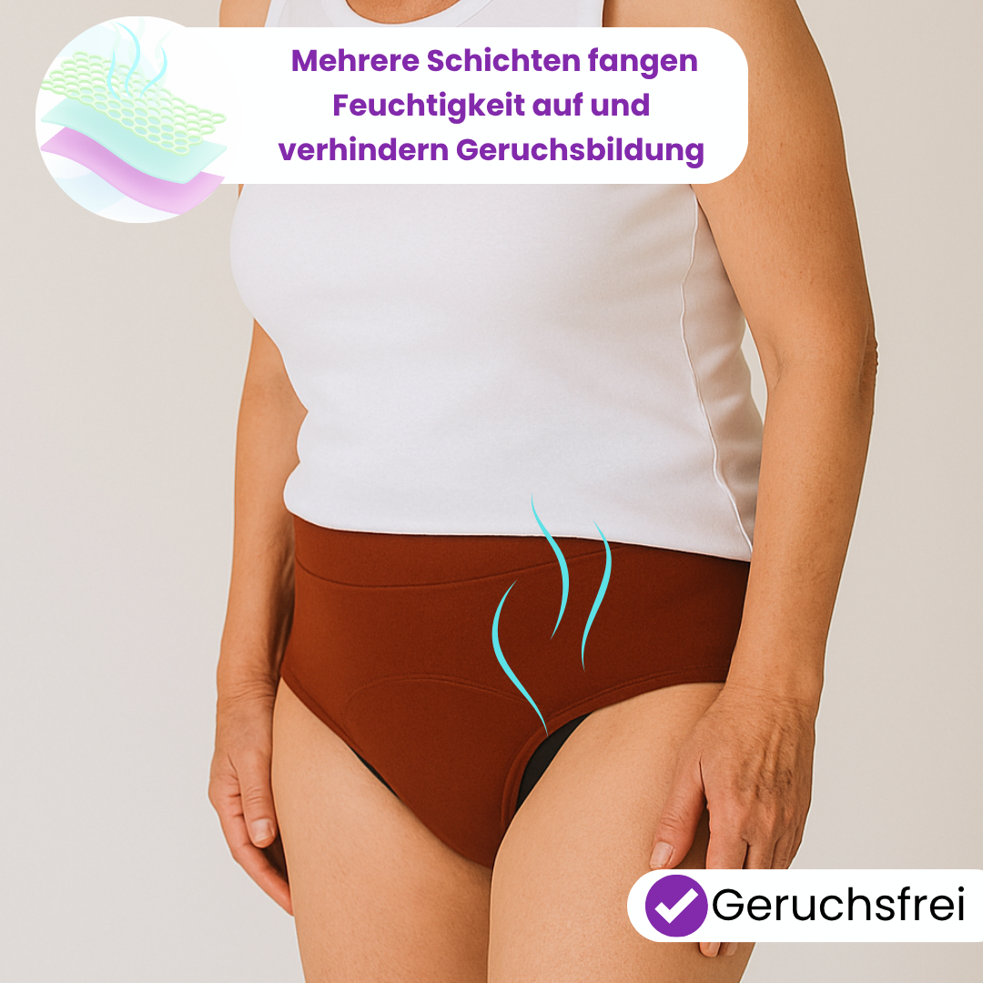Auslaufsichere Unterwäsche