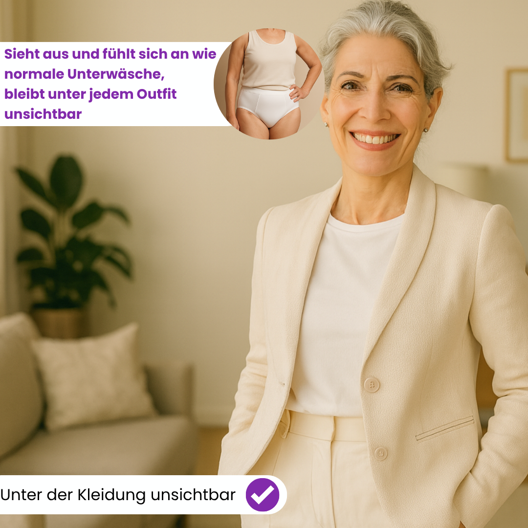 Auslaufsichere Unterwäsche