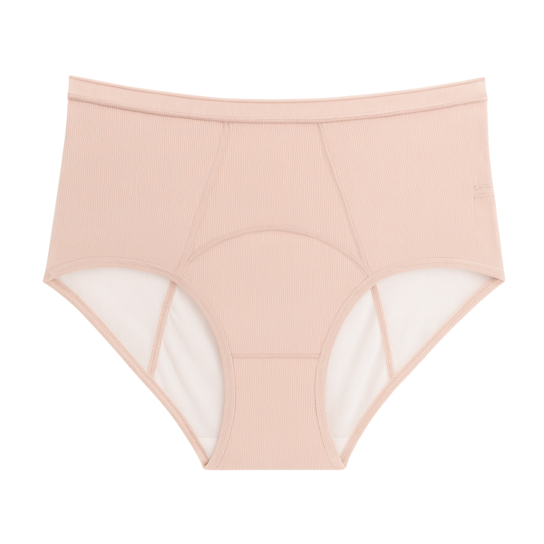 Auslaufsichere High-Waist-Unterwäsche – Einzelnes Paar