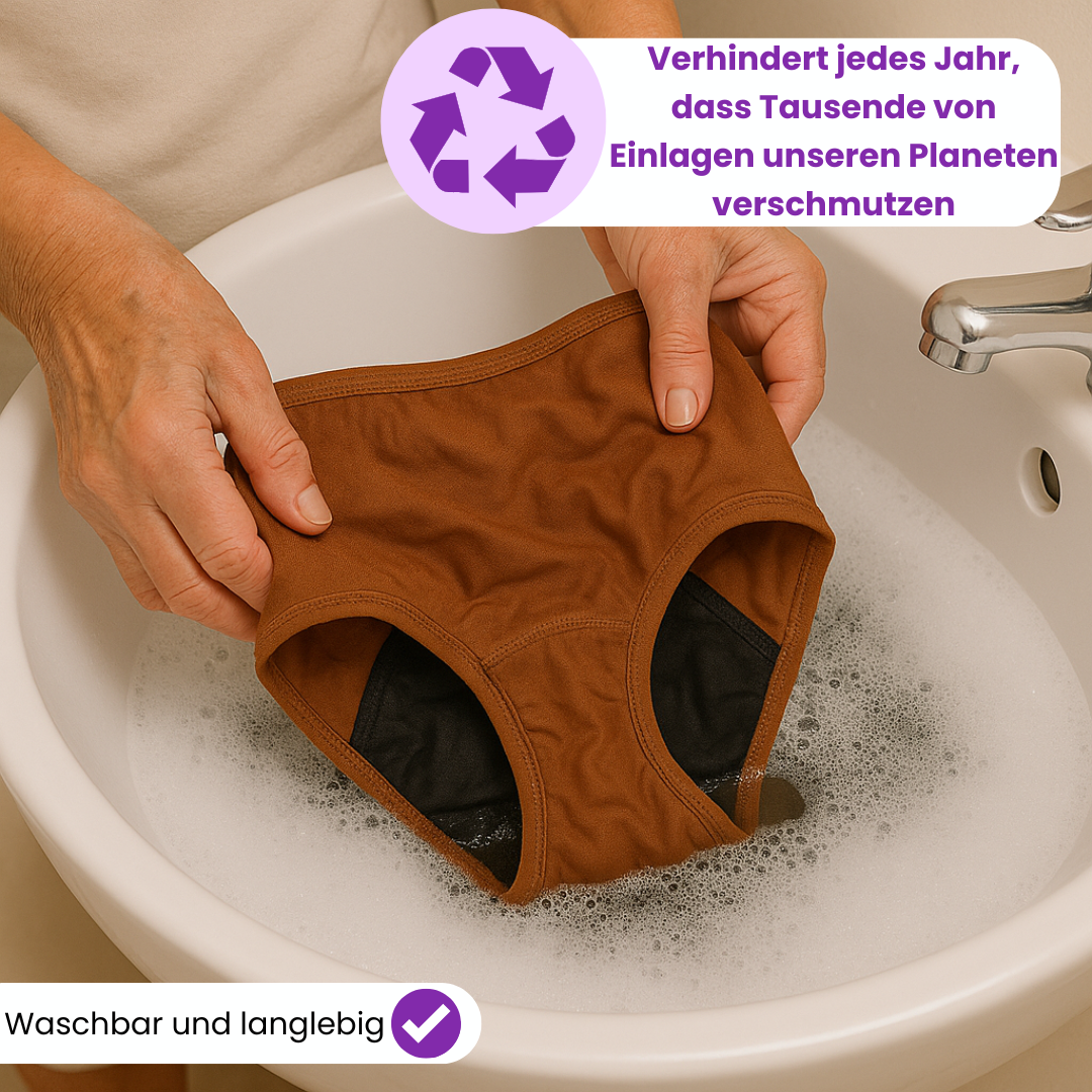 Auslaufsichere Unterwäsche
